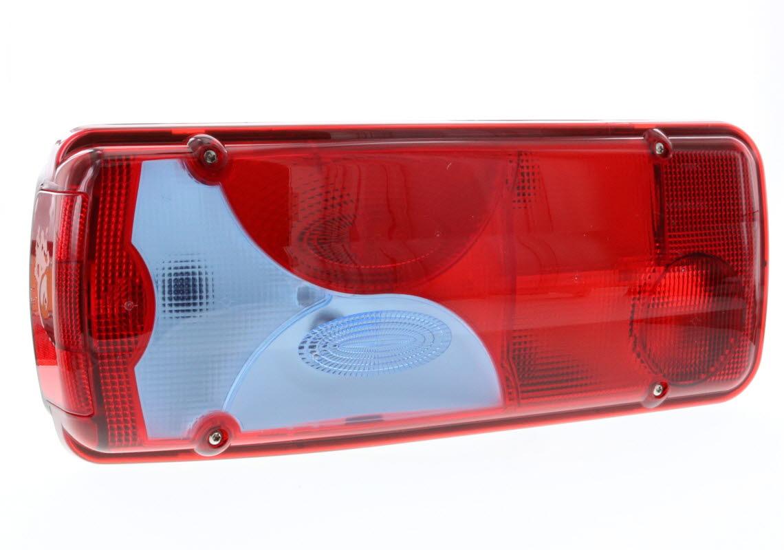 Rear lamp Left, additional conns, AMP 1.5 - 7 pin rear conn